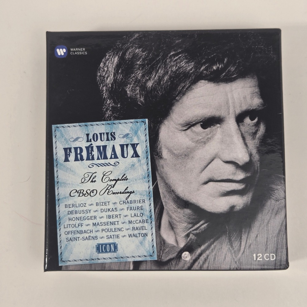 Louis Fremaux Complete CBSO Recordings 12 CD Warner Classics Icon Box Set VG+